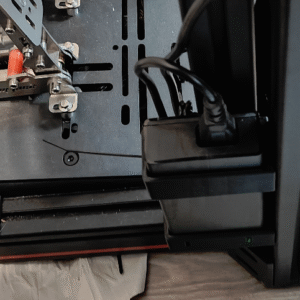 Simagic Alpha Power Brick Mount Sideways